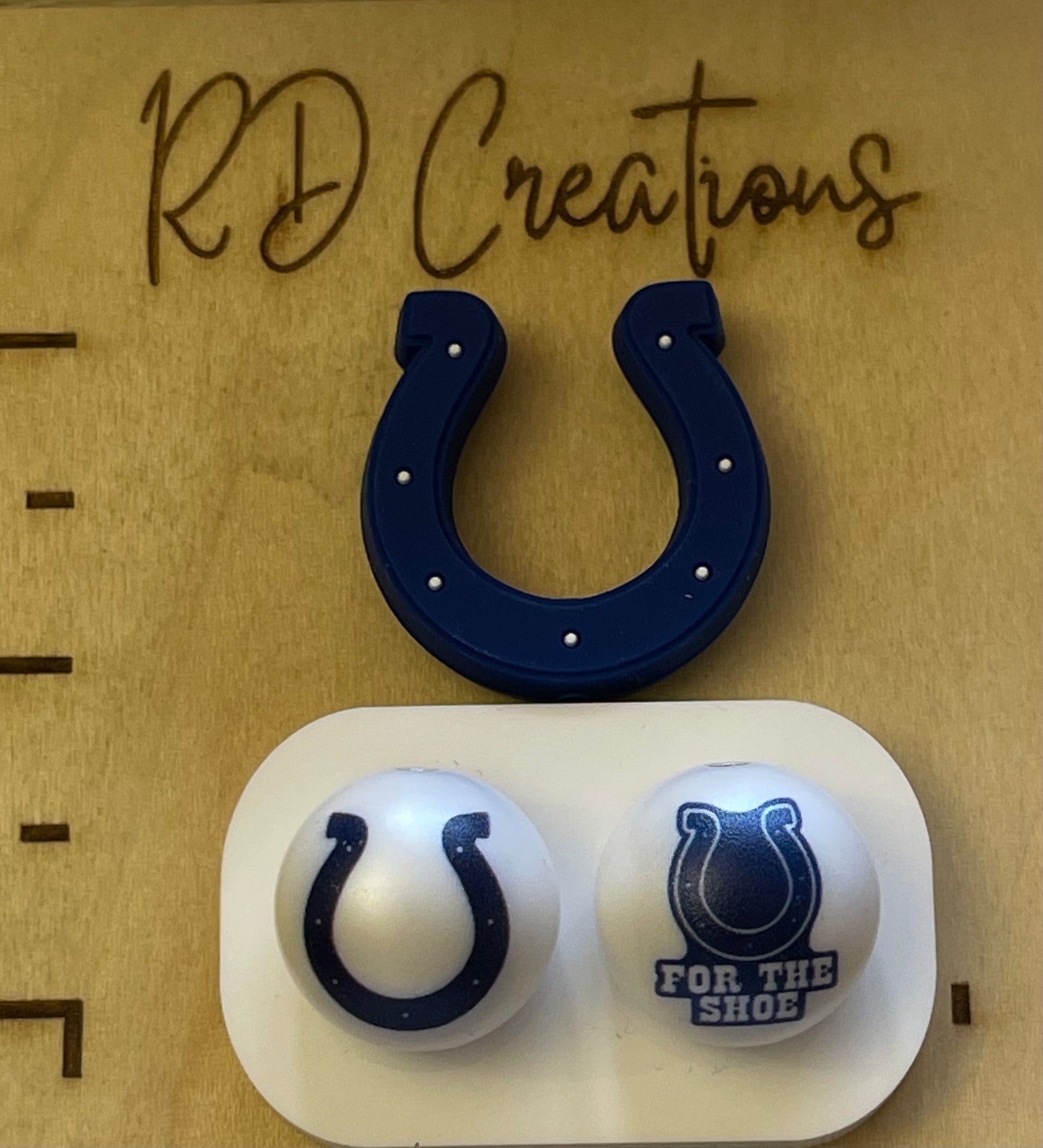 20mm Acrylic Exclusive Collab Team Beads