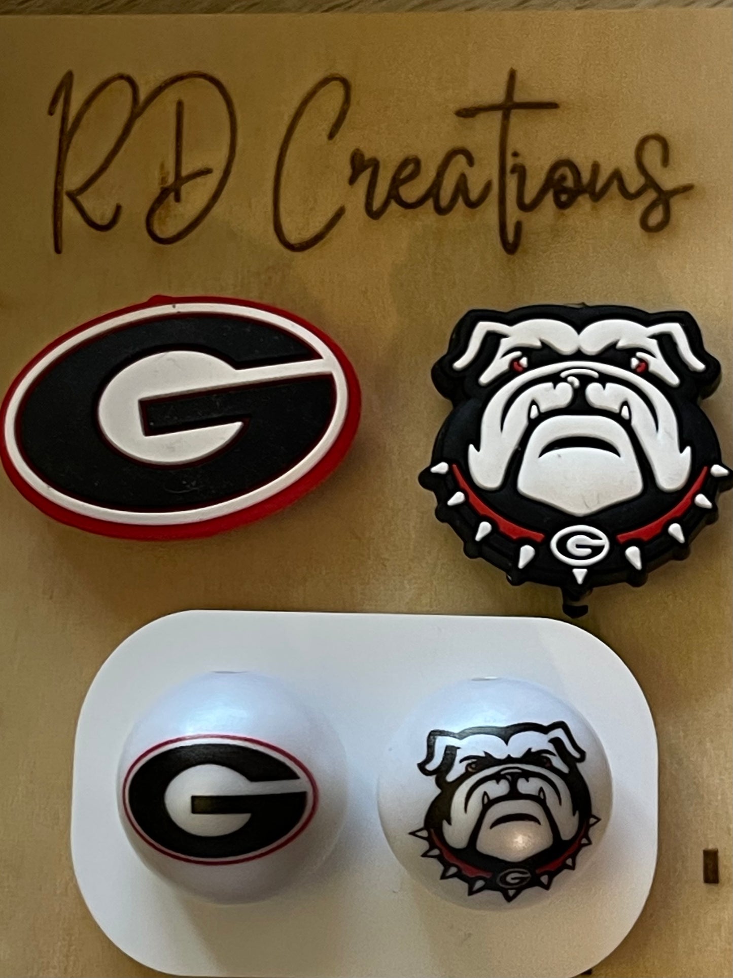 20mm Acrylic Exclusive Collab Team Beads