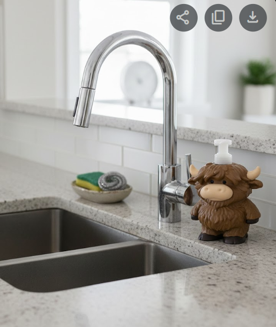 3d Printed Highland Cow Bath and Body Soap holder-Not Included in Discount