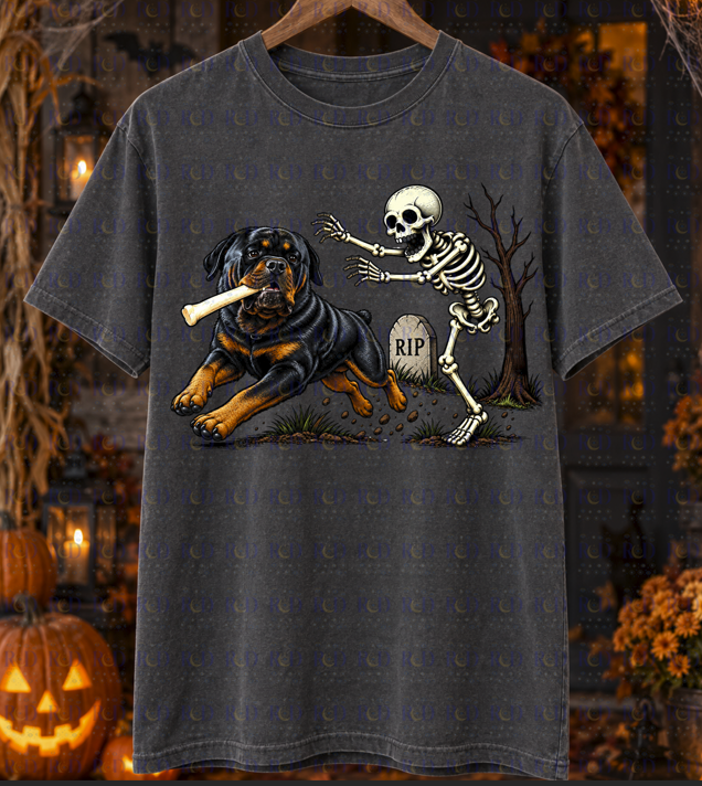Rotti/Skeleton Halloween Digital Download PNG
