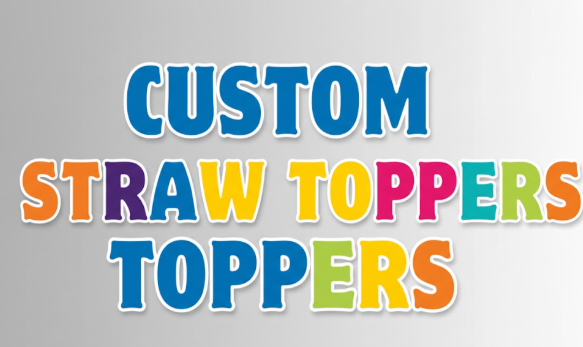 Straw Toppers - 10mm 3D Printed