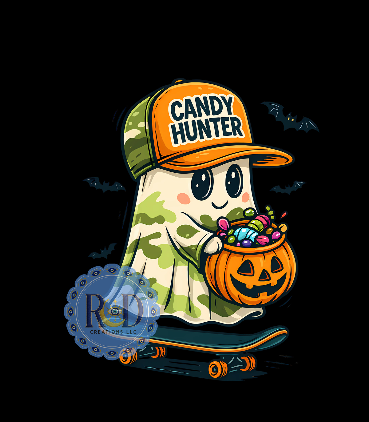 Candy Hunter Ghost PNG