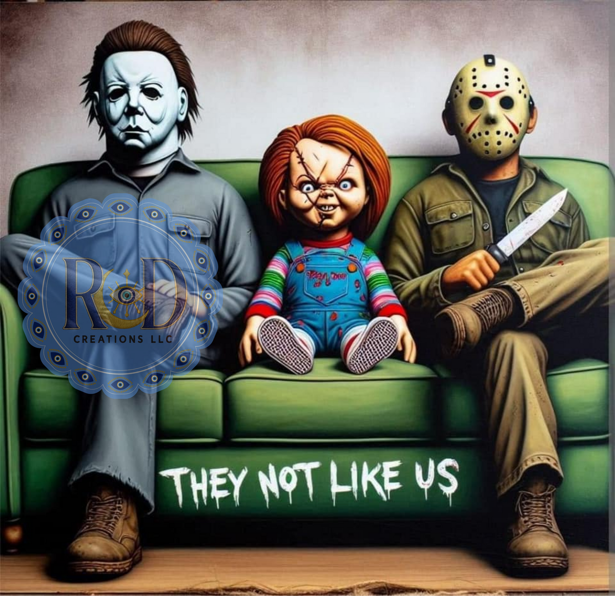 They Not Like This Horror PNG