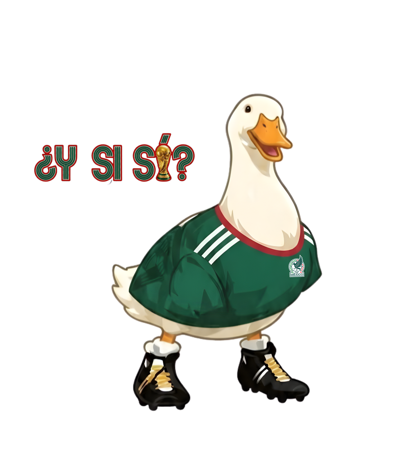 Merlin the Mexico Duck- FREE PNG Digital Download
