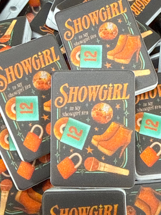 Showgirl Printed Silicone Focal- Exclusive to RD Creations