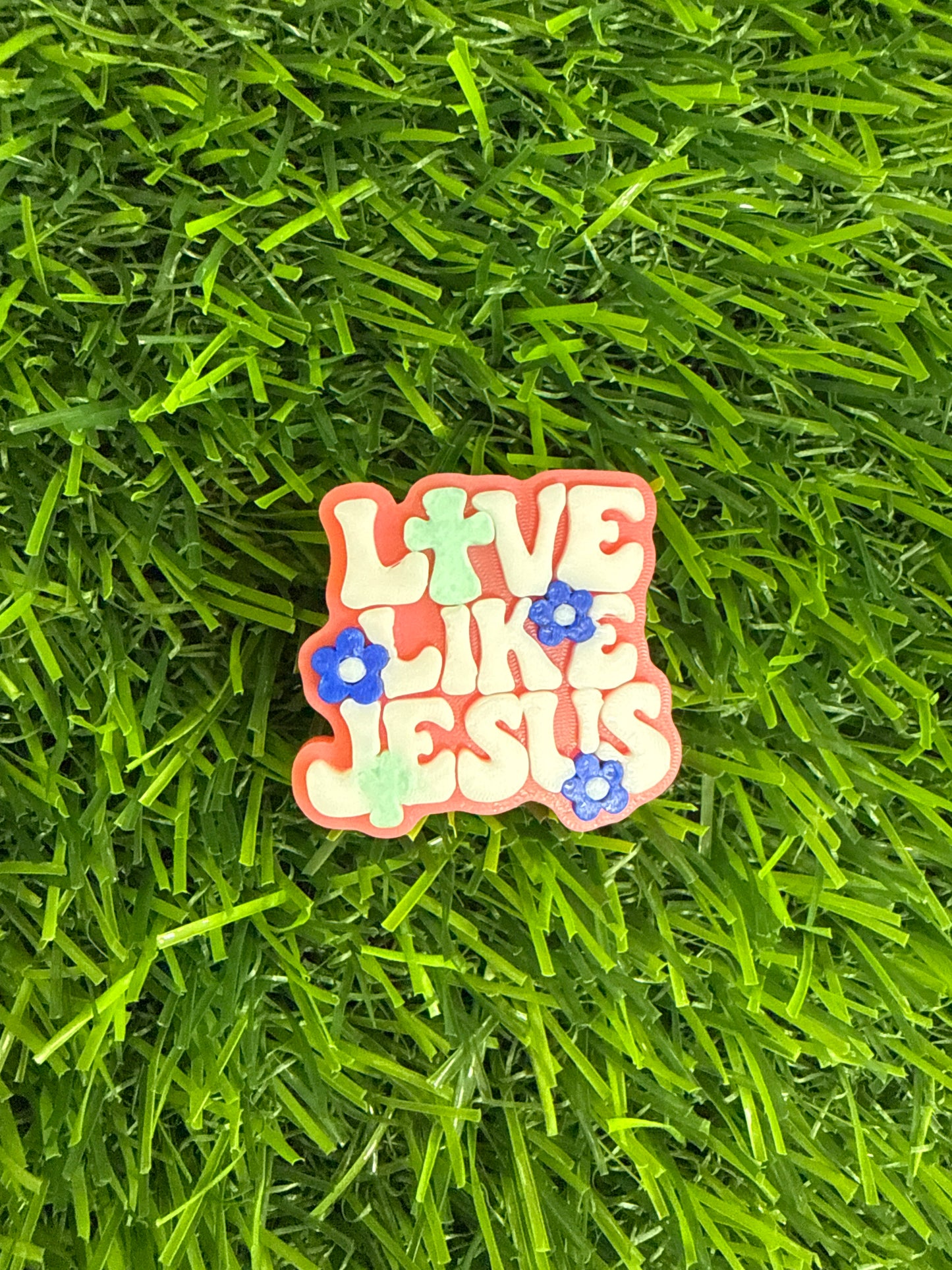 3d Printed Love Like Jesus Bead
