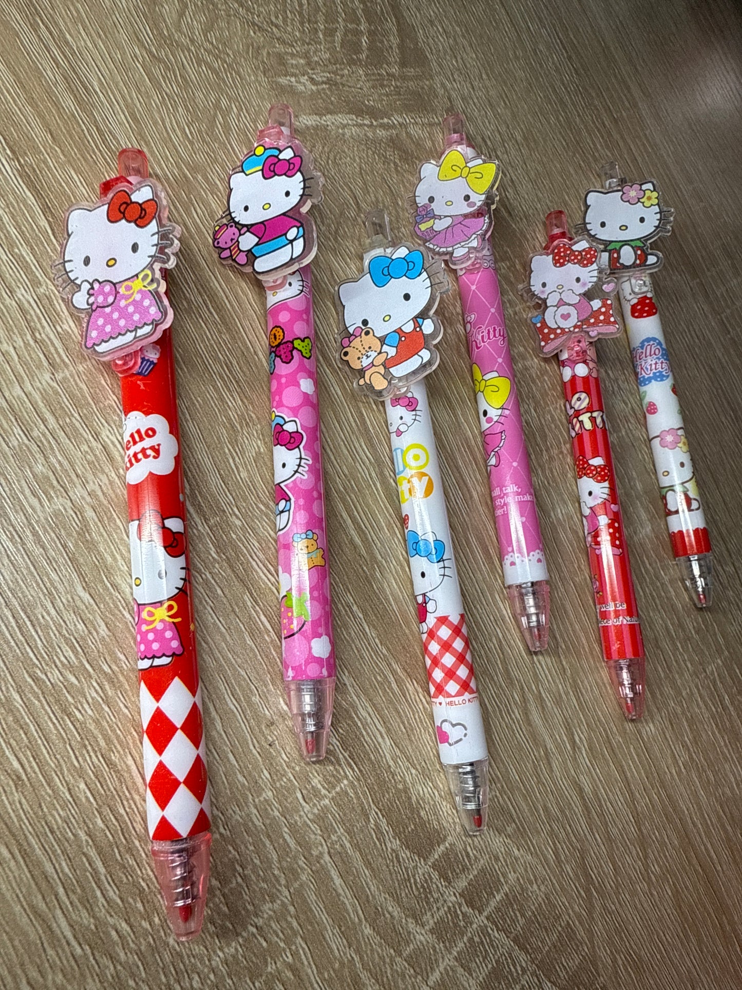 5pk Hello Kitty Ink Pens