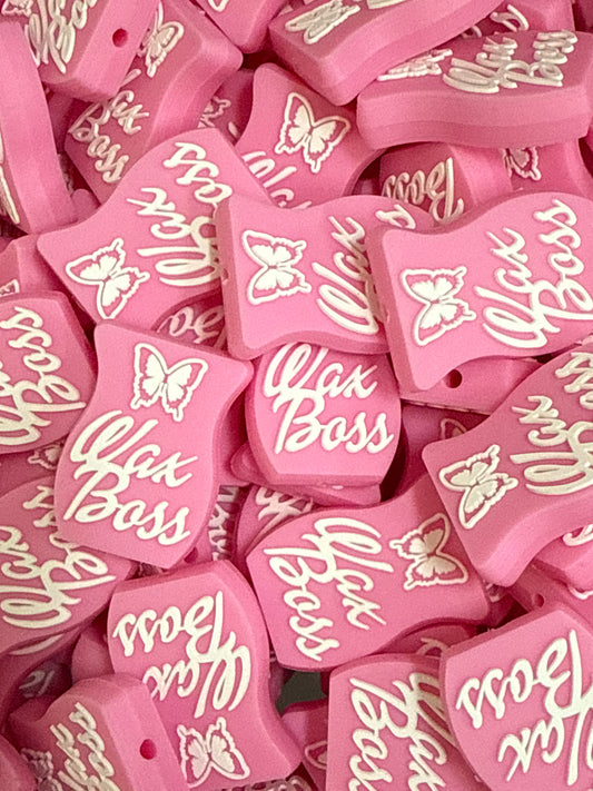Cuentas de silicona rosa Wax Boss: colaboración exclusiva de Bead Sister