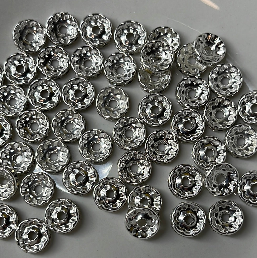 50pcs 10mm Clear Spacers