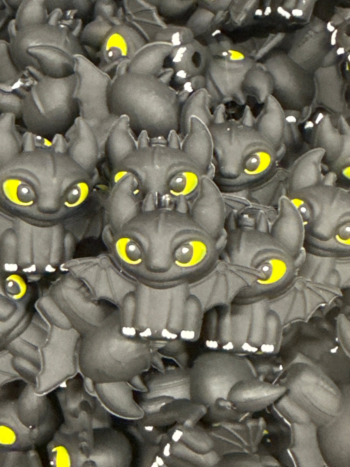 Public 3dBlacktoothless Silicone Focal