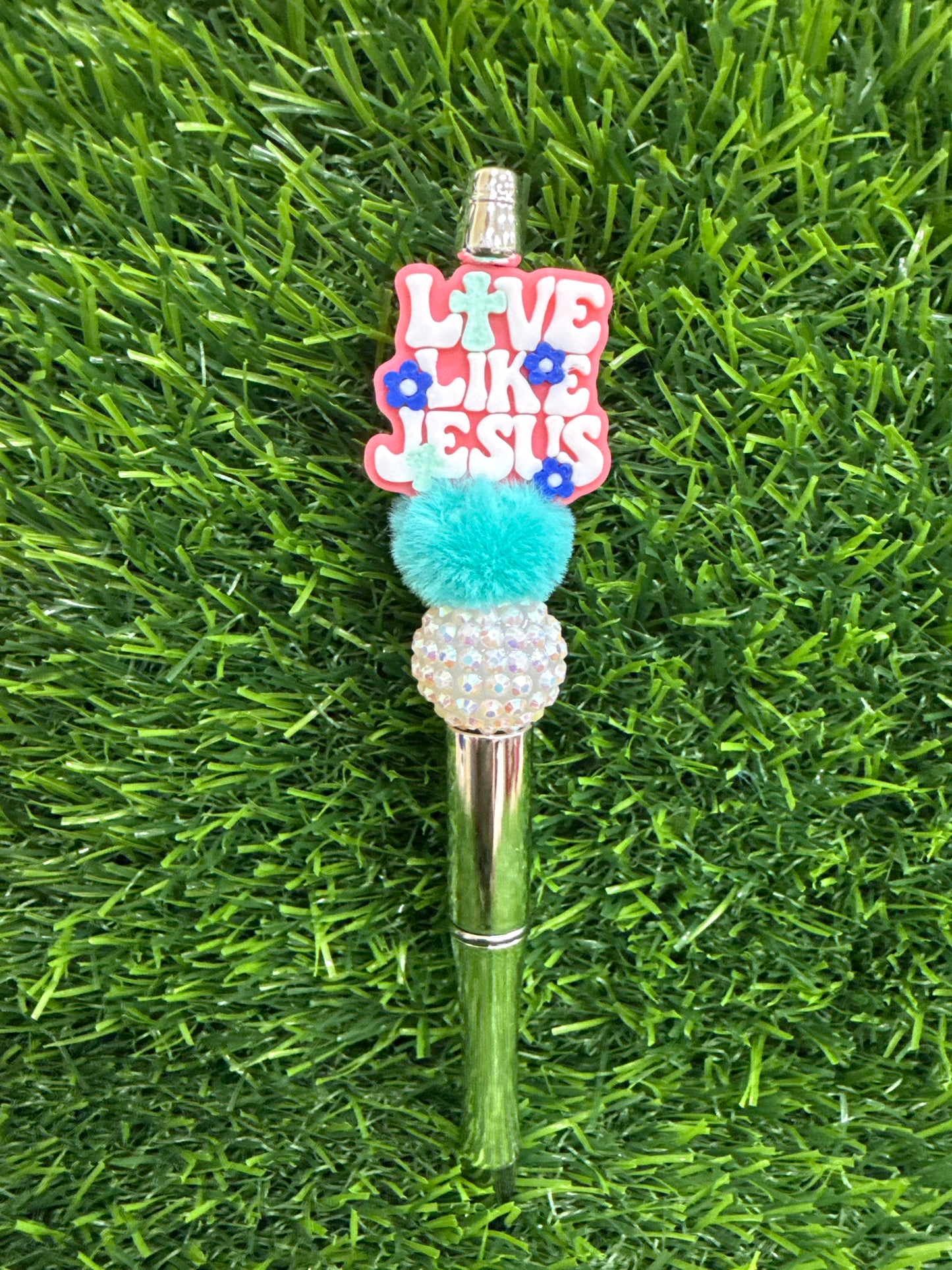 3d Printed Love Like Jesus Bead