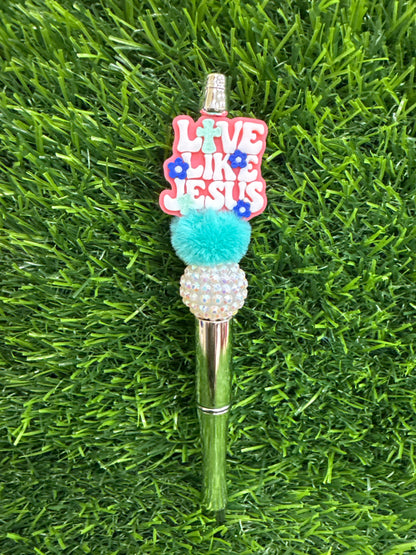 3d Printed Love Like Jesus Bead
