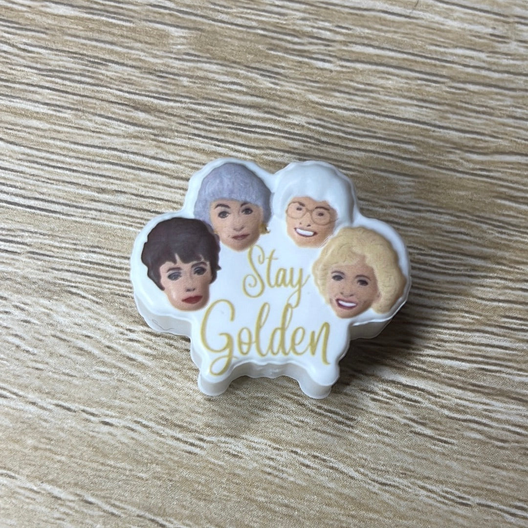 Stay Golden Silicone Bead- Exclusive to TATNCS