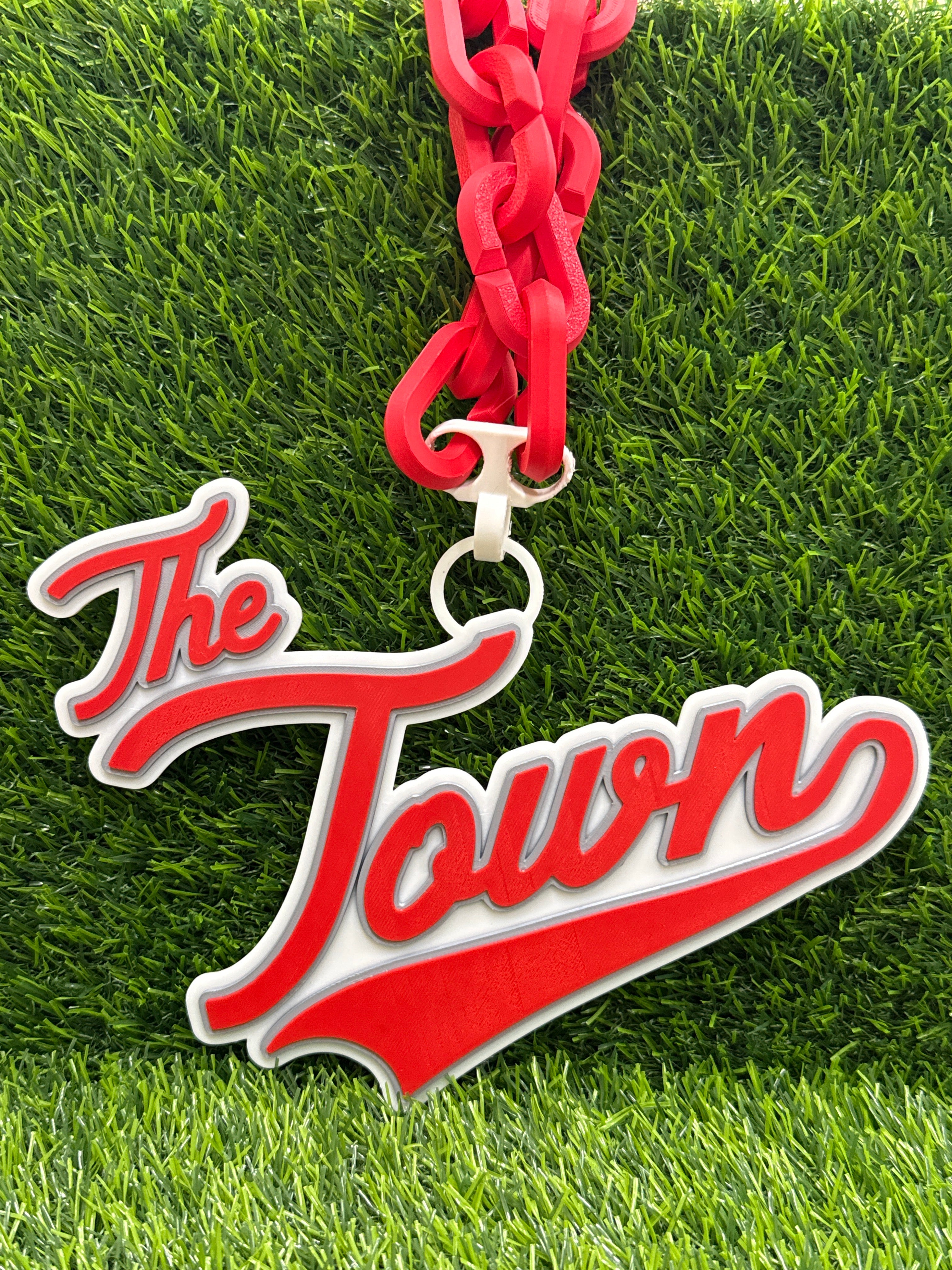 Custom School Super Fan Chain (Pick your logo) 3D Printed-Message us t ...