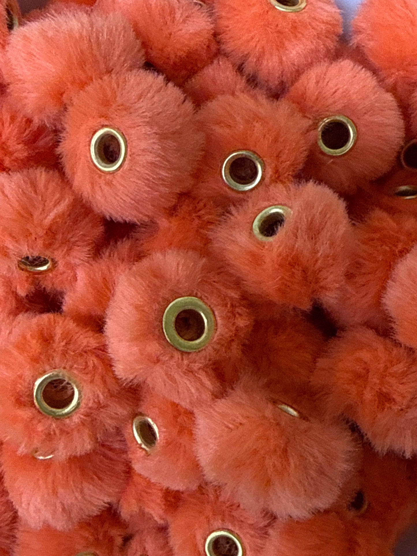 10pk Fuzzy Spacers Beads-12mm