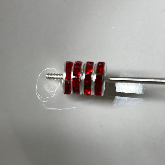 50 espaciadores redondos de colores de 10 mm