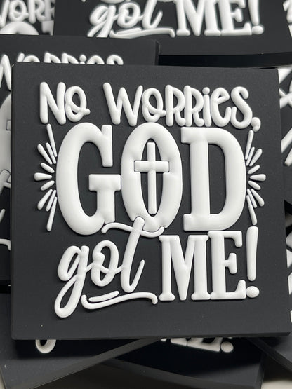 RDBogg No Worries GOD got ME Bag Charm - RD Creations Exclusive