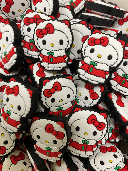 Christmas Hello Kitty Silicone Focal - Public