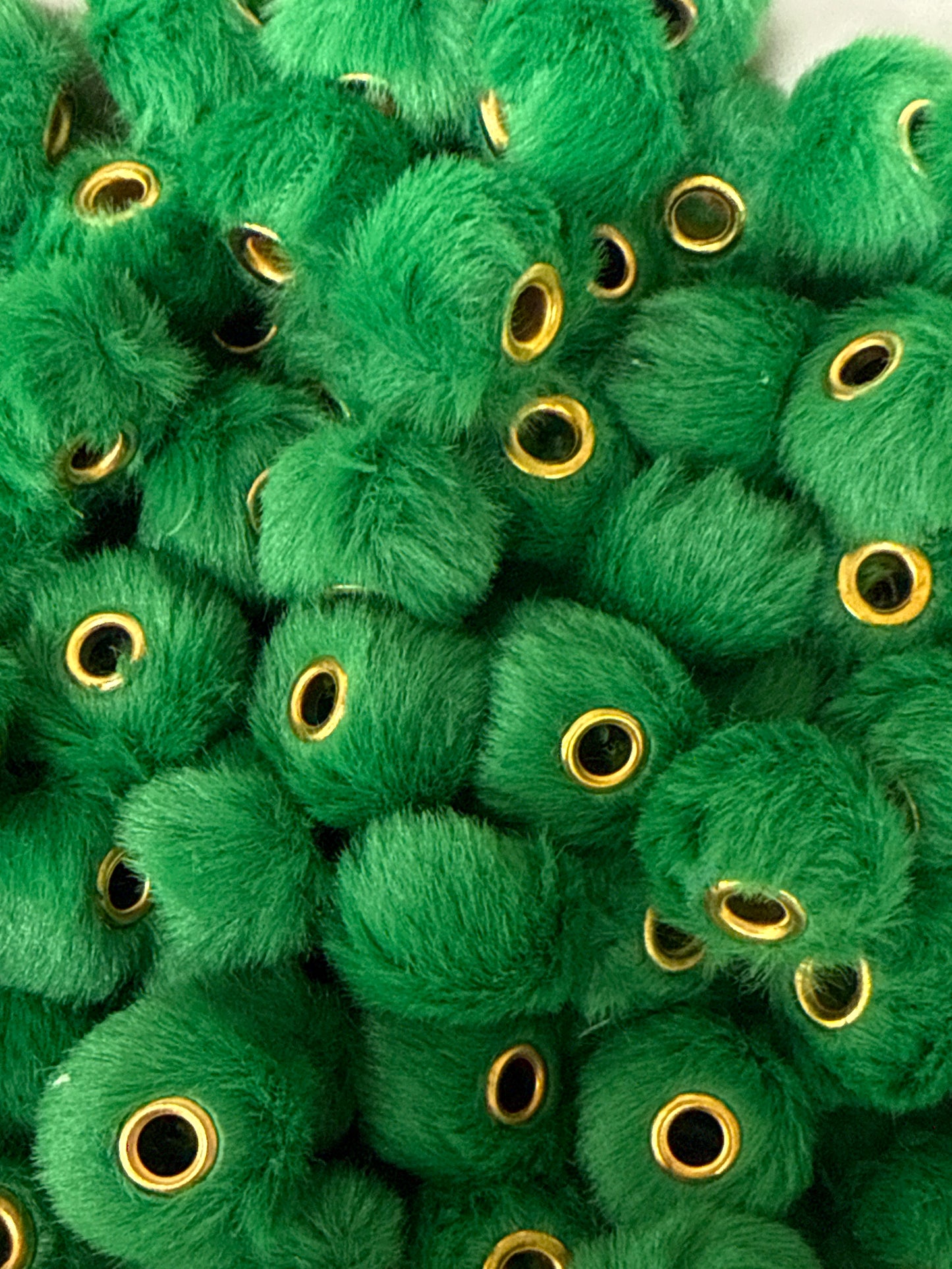 10pk Fuzzy Spacers Beads-12mm