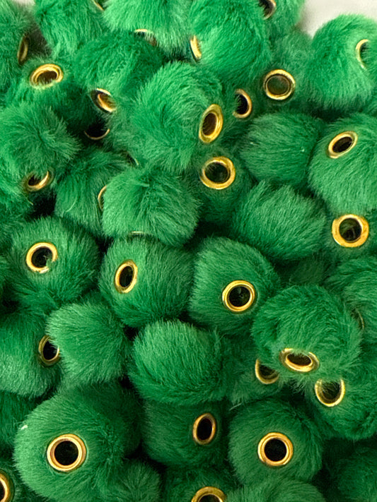 10pk Fuzzy Spacers Beads-12mm