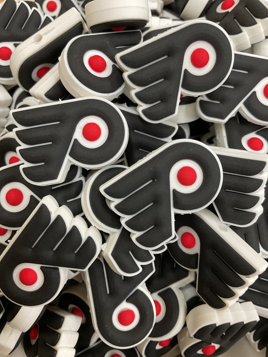 Volantes de RDPhiladelphiaFlyers de PVC Focal-Bead Sister TATNCS