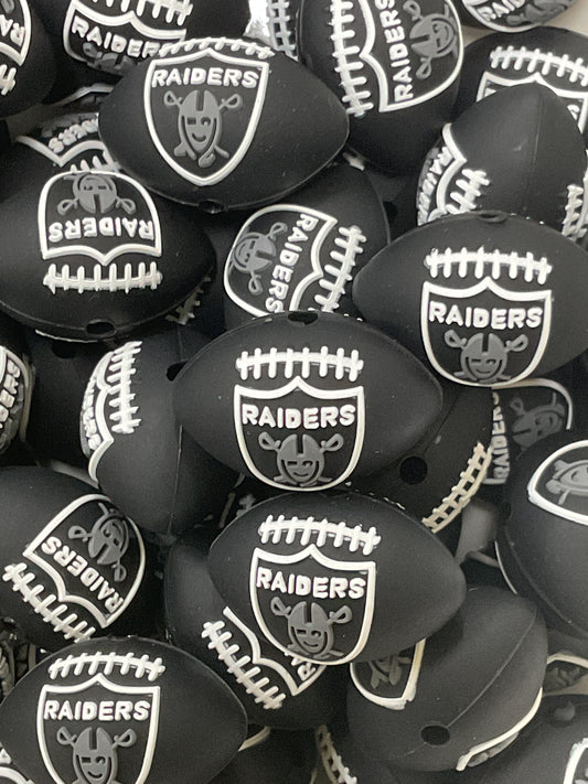 3d BlackRaiders Football Silicone Focal - Public