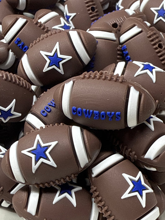 3dCowboys Football Silicone Focal - Public