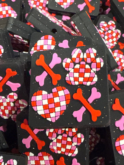 XOXO Dog Silicone Focal - Exclusive Collab with Chez Molds
