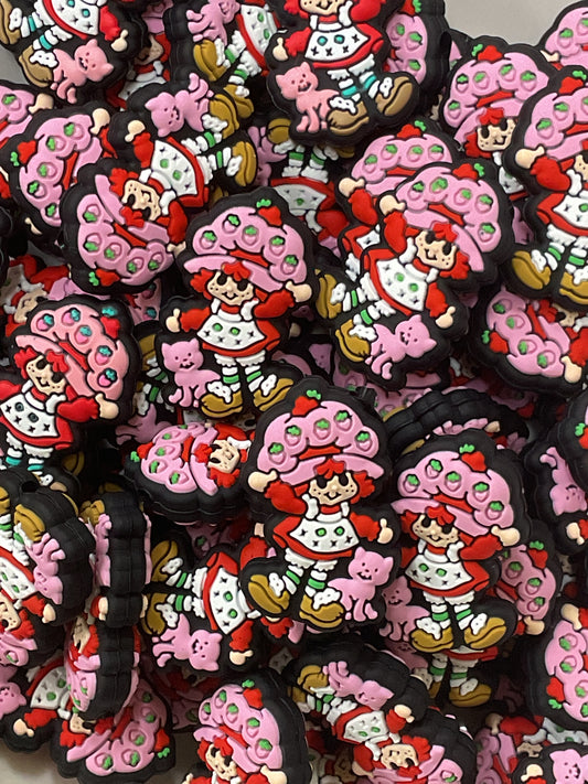 80’s Strawberry Shortcake & Friend Silicone Focal