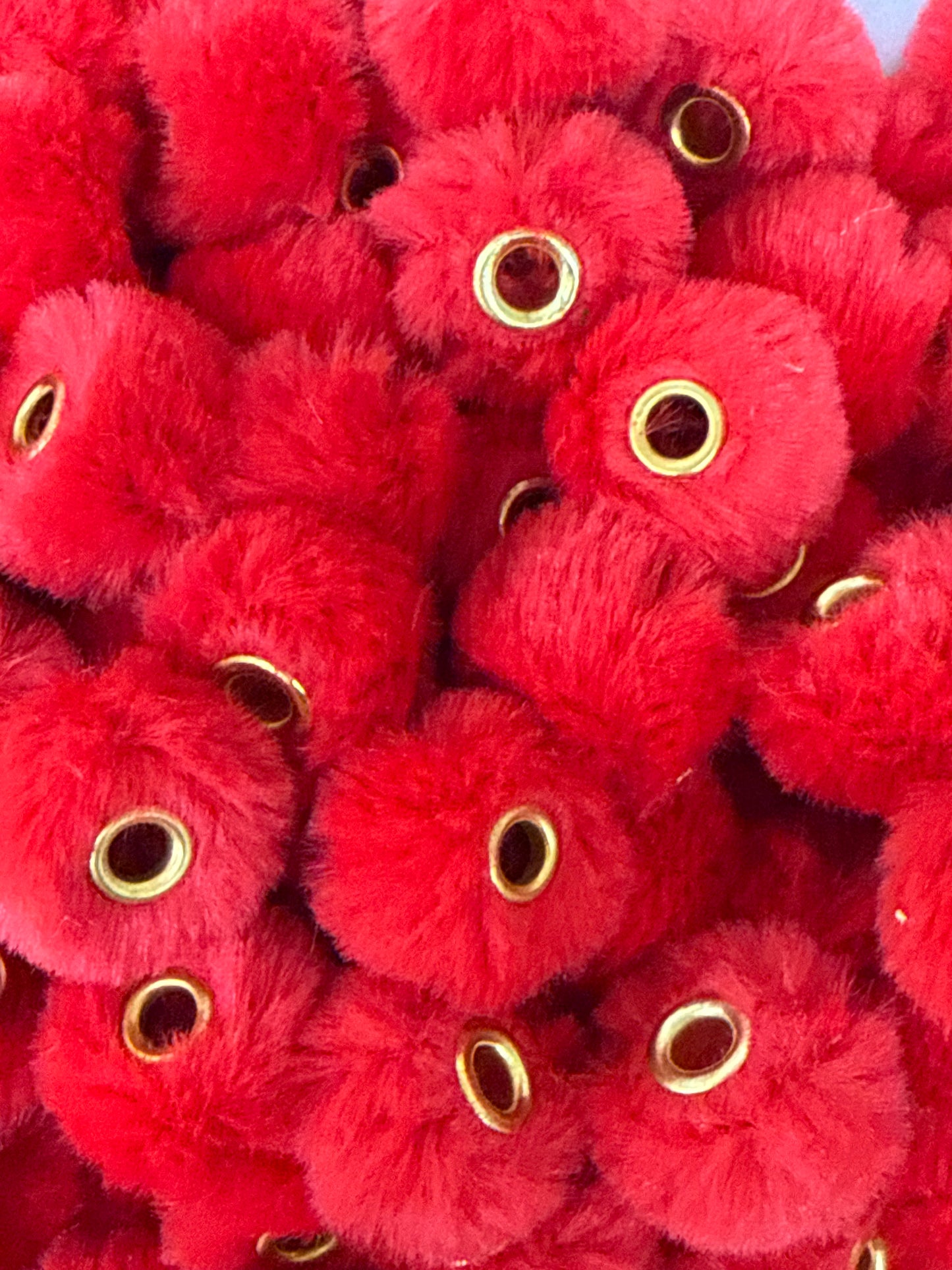 10pk Fuzzy Spacers Beads-12mm