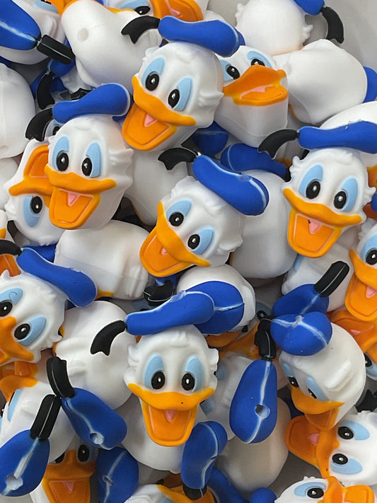 3d Donald Duck Silicone Focal