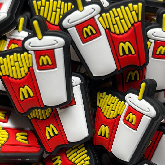 PublicMickey D’s Fries & Soda Silicone Focal