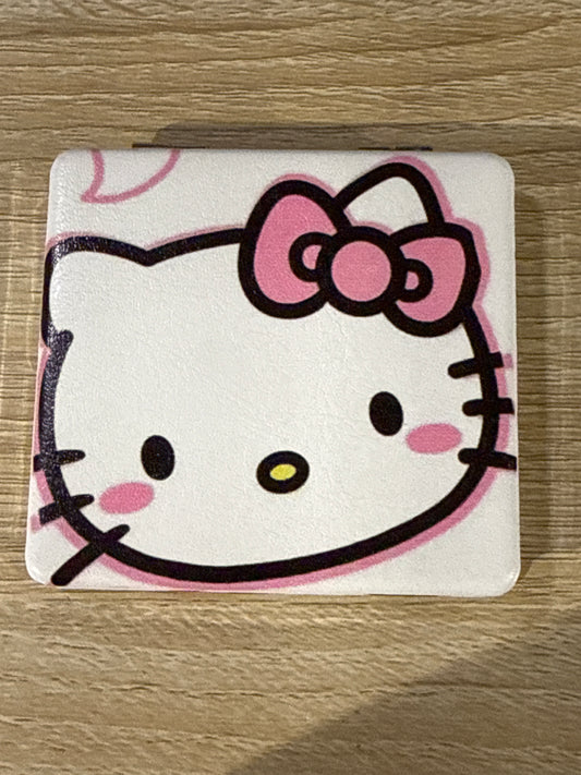 Hello Kitty Pink Bow Pocket Mirror