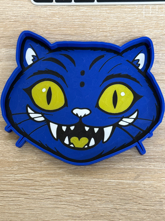 Derpy Tiger 9x6 Bead or Catch All Tray-custom designs available (email us)