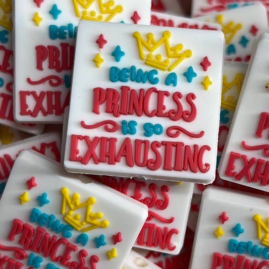 Being a Princess is so Exhausting Soft PVC Focal- Exclusive to RD Creations
