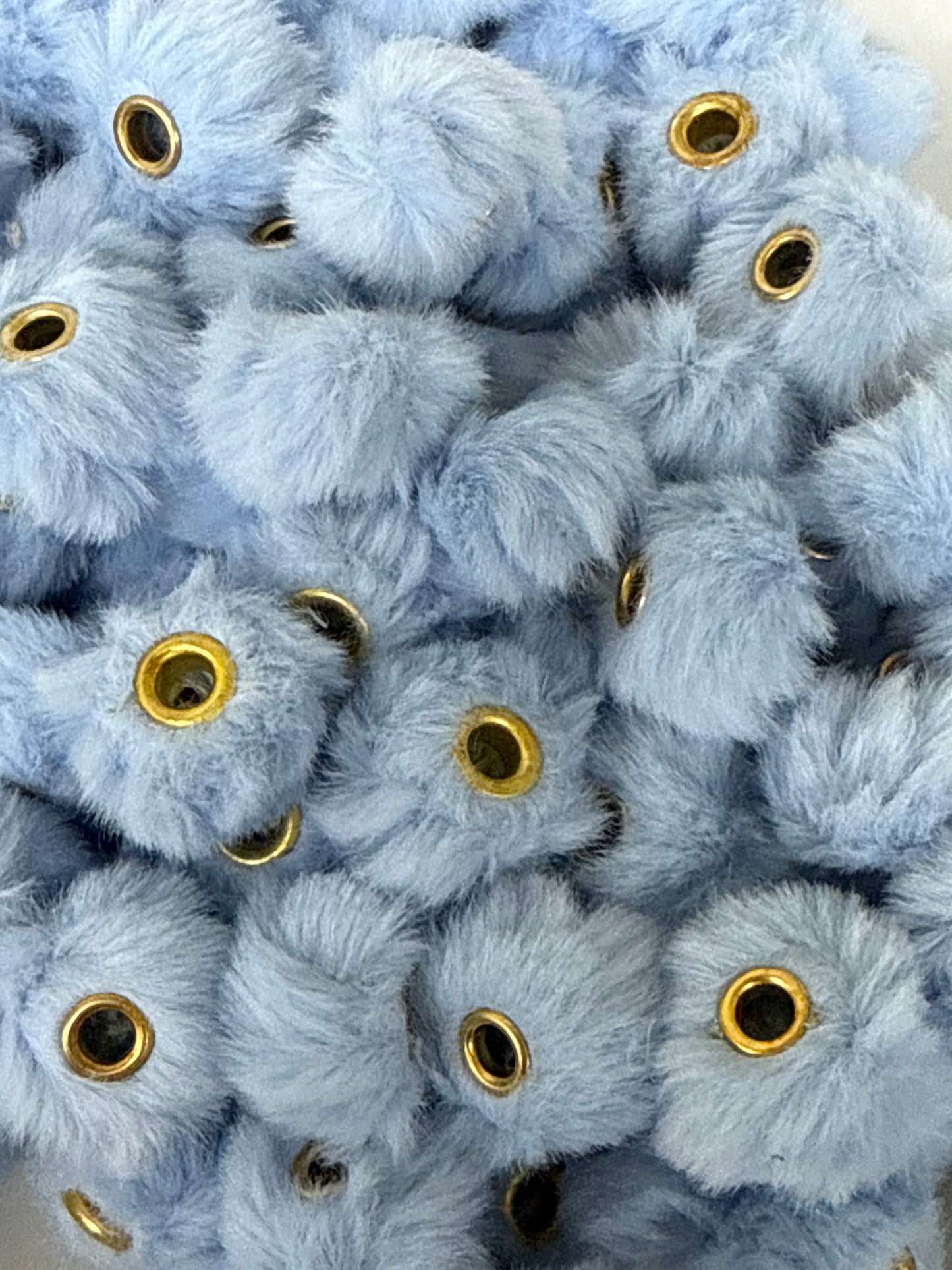 10pk Fuzzy Spacers Beads-12mm