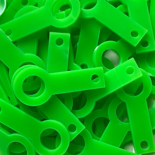 Adaptador colgante de pajita de acrílico