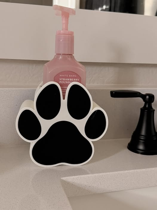 3d Printed Dog Paw Bath and Body Soap holder-Not Included in Discount