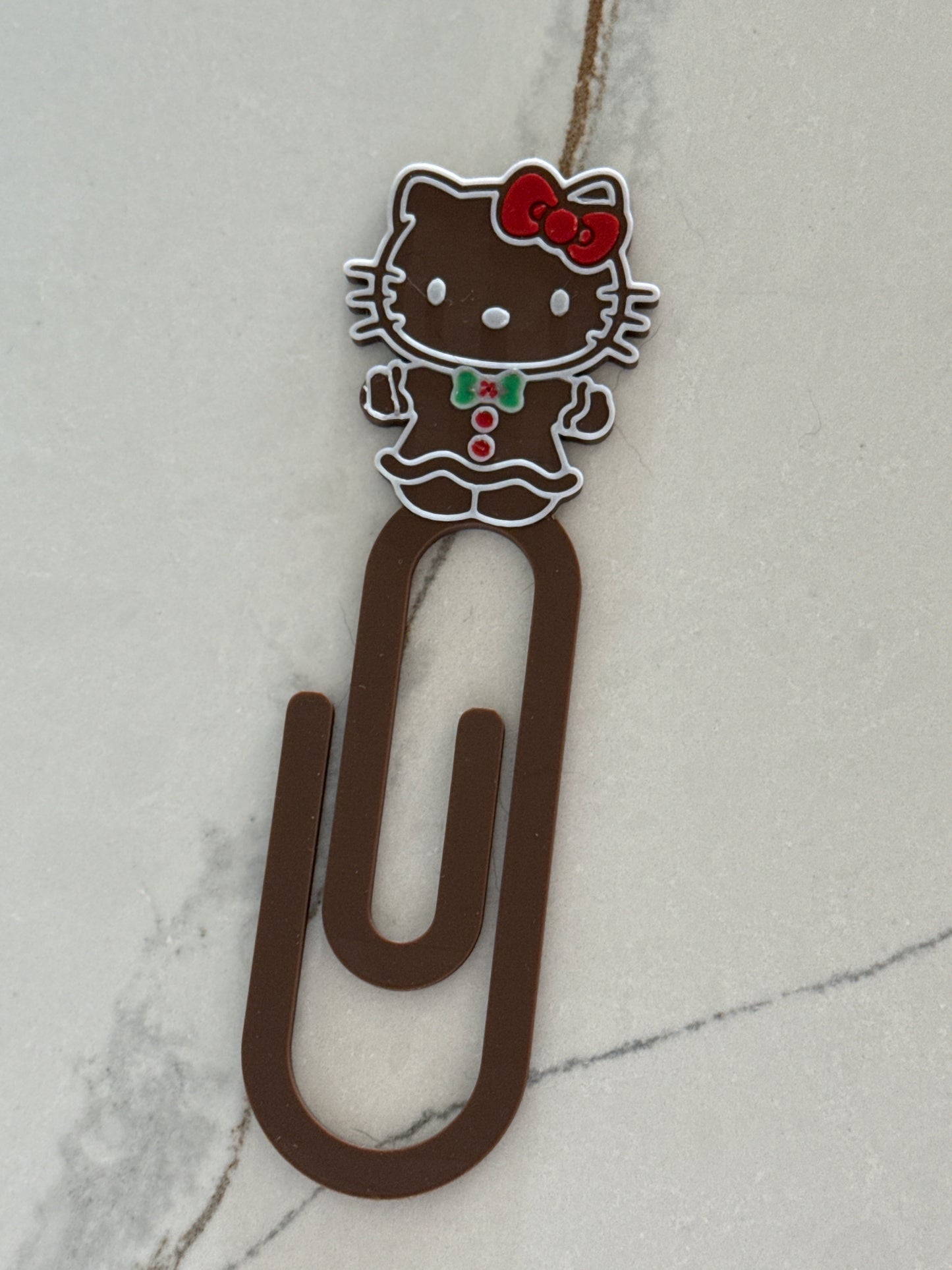 RDHelloKitty Gingerbread Bookmark 3D Printed