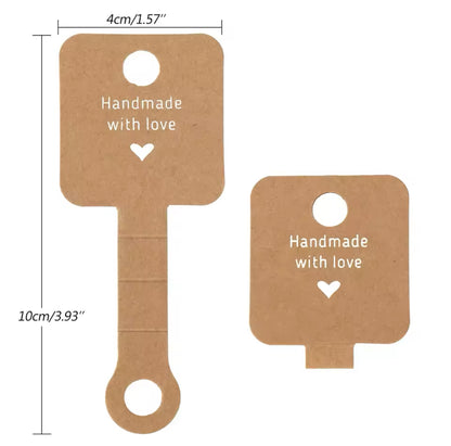 Blank Jewelry Display Tag  - sold by eaches