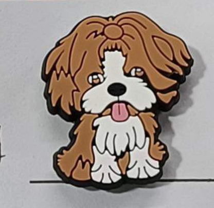 Shit Tzu Boy Brown Silicone Focal - TaTNCS Exclusive