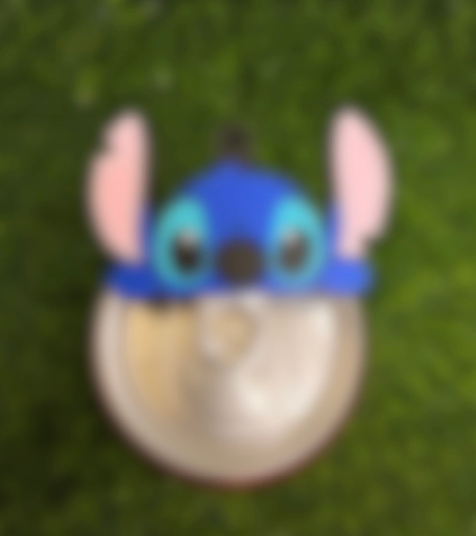 3d Printed Blue Guy Keychain- Can Tab Opener- Save your nails