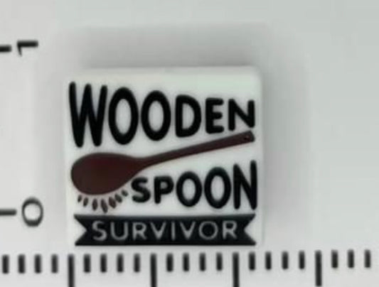 Wooden Spoon Survivor Focal- Bead Sister TATNCS