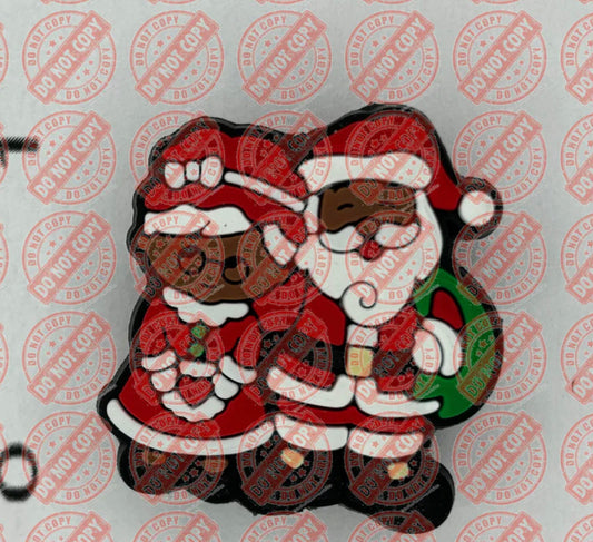 Exclusive Christmas Mr & Mrs Claus Focal - RDBostonBruins Silicone Focal- Exclusive to TaTNCS Buy5Get5 Free add 10 to cart