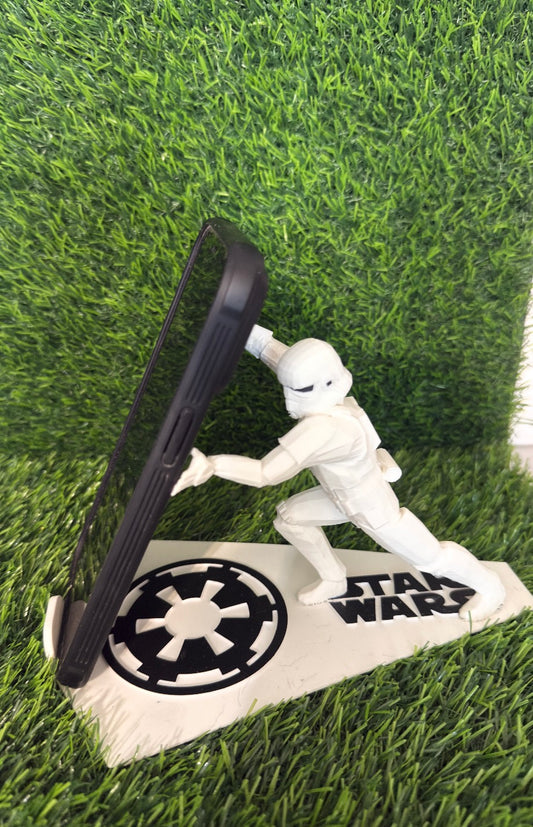 3d Printed Storm Trooper Phone Holder