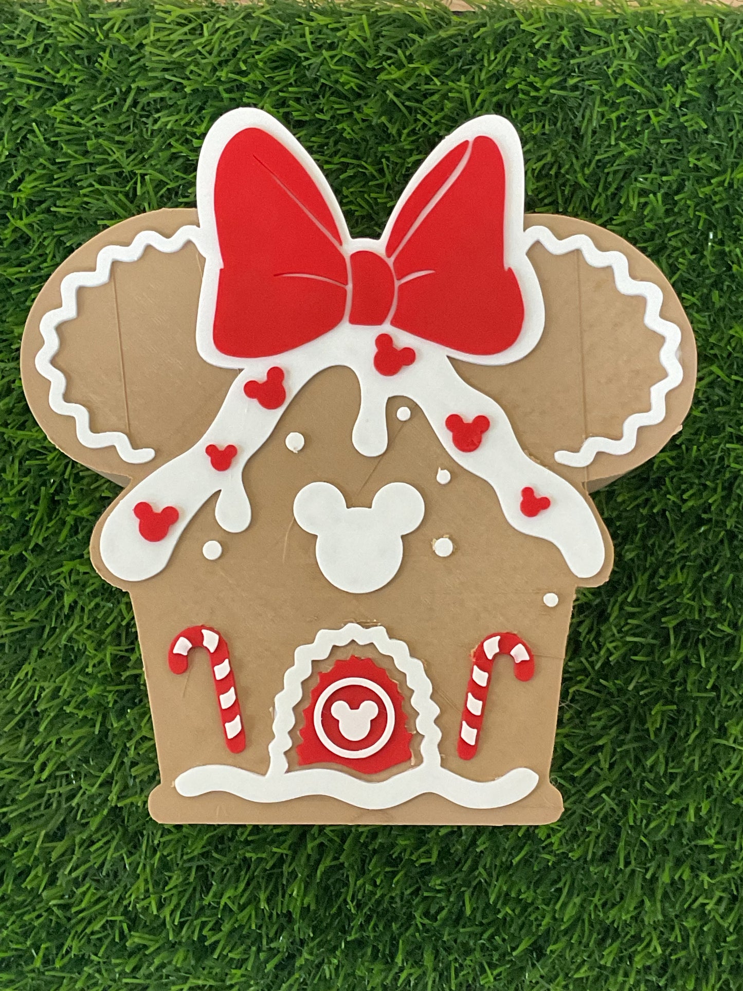 RDMinnieMouse Gingerbread House Soap Holder 3D Printed