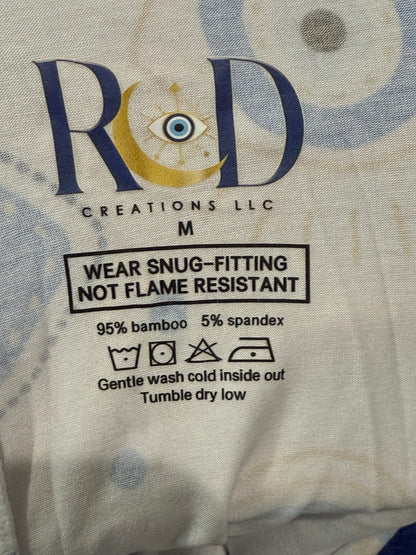 Evil Eye Bamboo Adult Joggers - RD Creations Exclusive