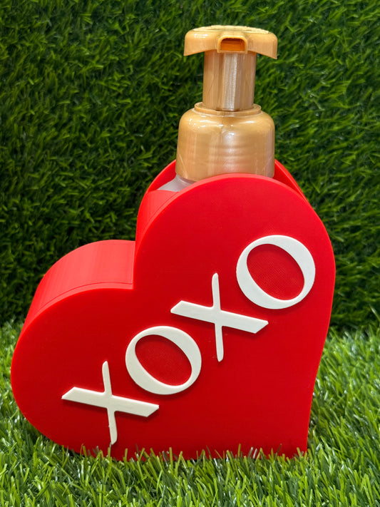Red XOXO Body Bath and Body Works Soap Holder 3D Printed-Not Included in Discount