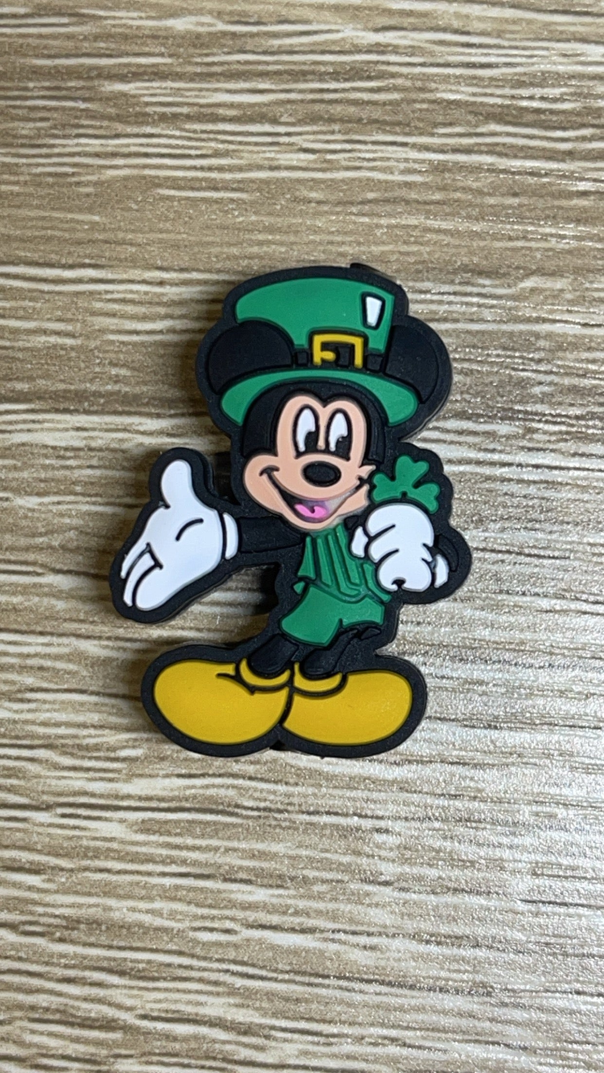 St Patty’s Mouse Boy Silicone Focal