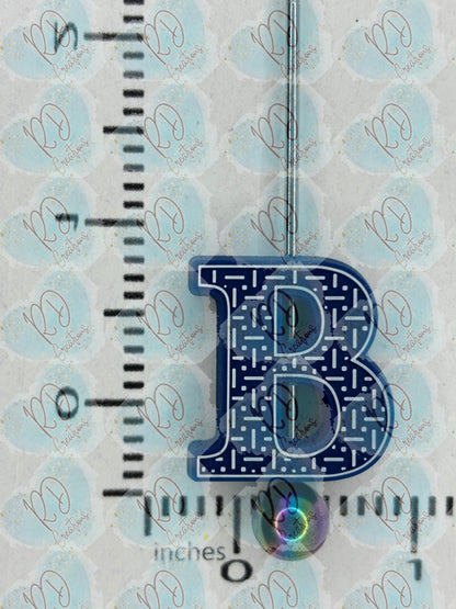 Colección focal de silicona B ~ Alphabet exclusiva en colaboración con TaTNCS